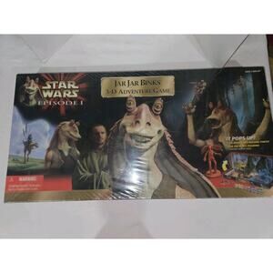 Hasbro Star Wars Episode 1 Jar Jar Binks 3-D Adventure Game